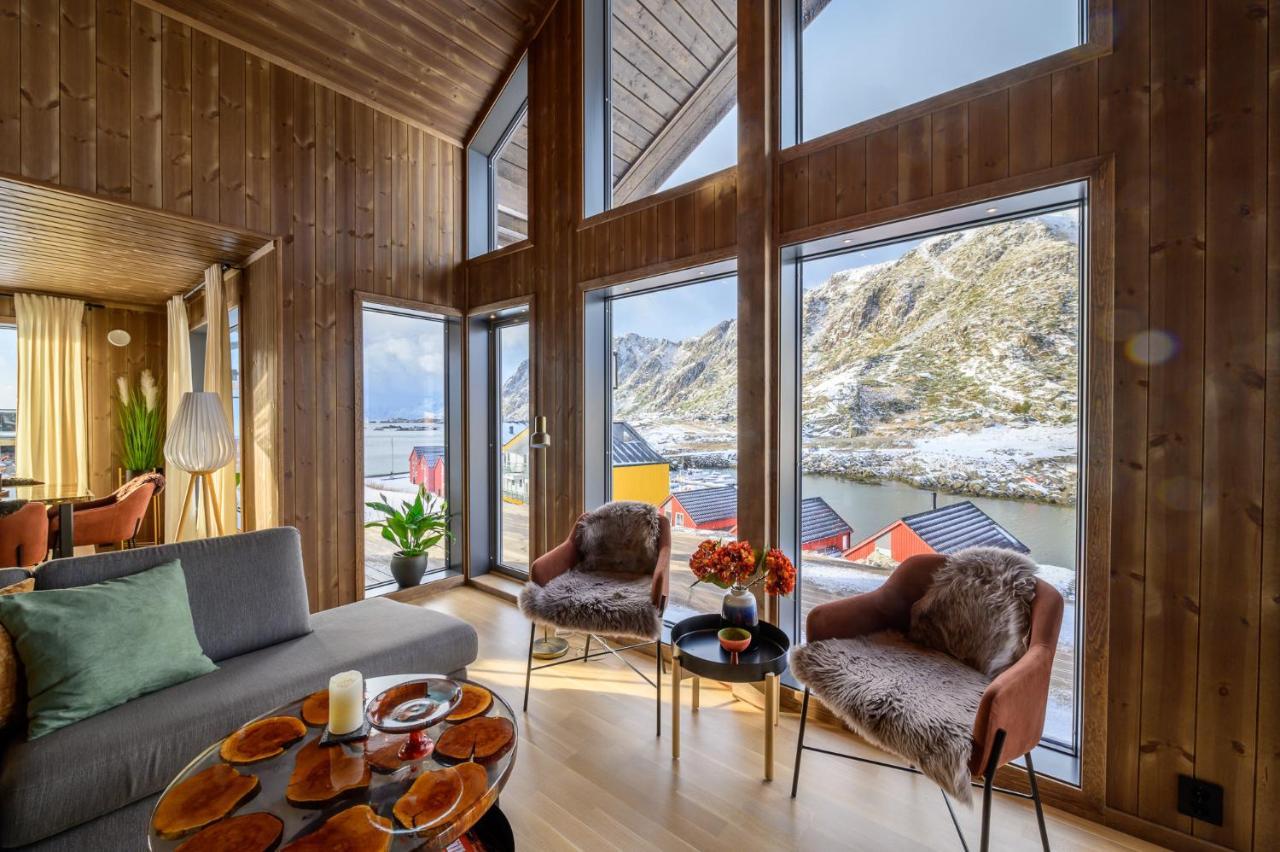 Superior Cabin Ballstad Lofoten المظهر الخارجي الصورة