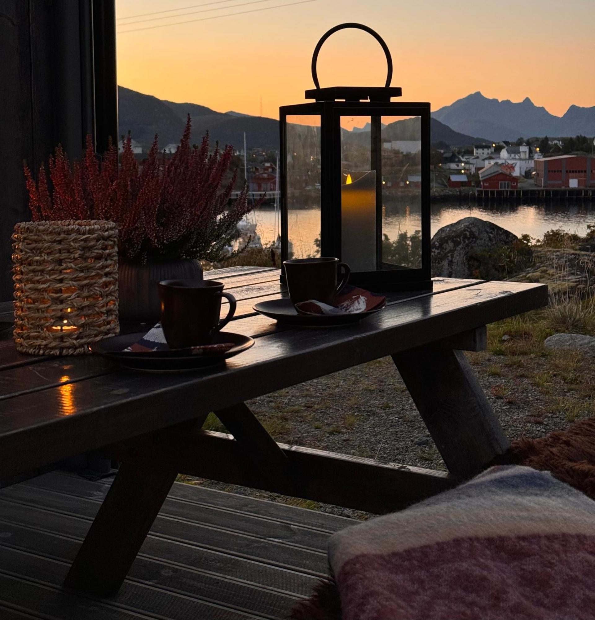 Superior Cabin Ballstad Lofoten المظهر الخارجي الصورة